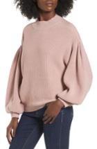 Women's Leith Blouson Sleeve Sweater - Pink