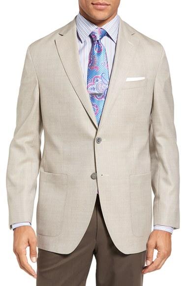 Men's David Donahue Aiden Classic Fit Wool Blazer