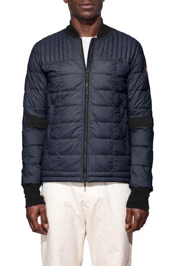 Men's Canada Goose Dunham Slim Fit Down Bomber Jacket - Blue