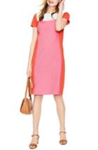 Women's Boden Modern Colorblock Ponte Dress - Pink
