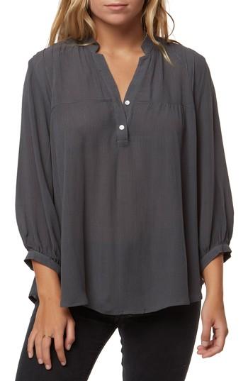 Women's O'neill Shana Woven Top - Grey