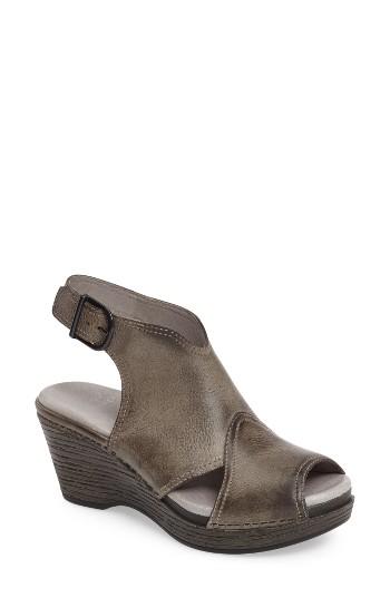 Women's Dansko Vanda Sandal .5-6us / 36eu M - Grey