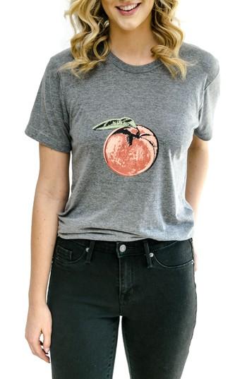 Women's Produce First Trimester Peach Maternity Tee