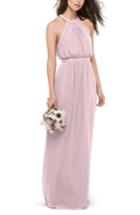 Women's Wtoo Blouson Chiffon Gown - Pink