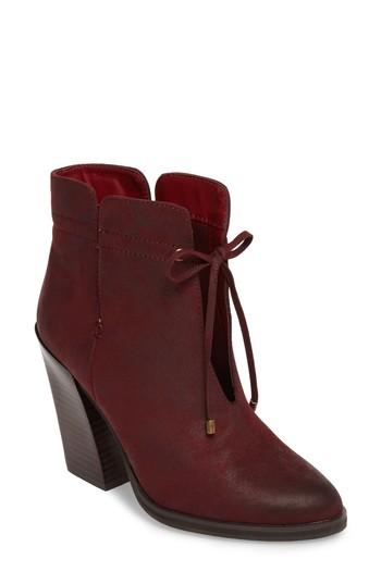 Women's Sbicca Chick Flick Bootie .5 B - Burgundy