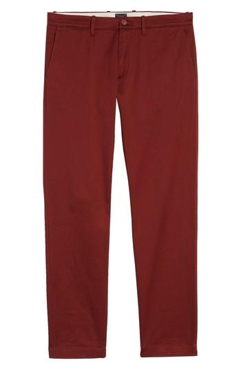 Men's J.crew 484 Slim Fit Stretch Chino Pants X 32 - Brown