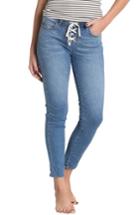 Women's Billabong Side By Side Skinny Jeans - Blue