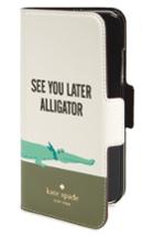 Kate Spade New York See You Later Folio Iphone X Case - Green