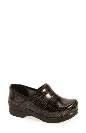 Women's Dansko 'wide Pro' Clog .5-6us / 36eu W - Metallic