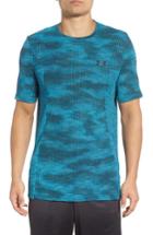 Men's Under Armour Siphon Camo Print Performance T-shirt - Blue