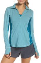Women's Brooks 'dash' Half Zip Jacket - Blue