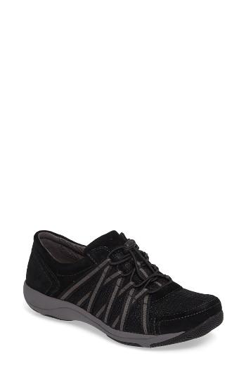 Women's Dansko Halifax Collection Honor Sneaker .5-8us / 38eu M - Black