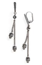 Women's Alexander Mcqueen Thin Chain Earrings