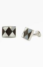 Men's David Donahue Onyx & Mother Of Pearl Cuff Links