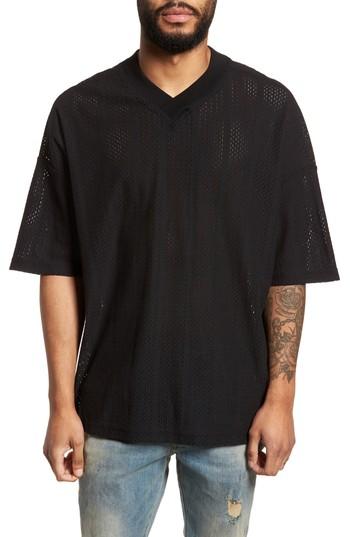 Men's Represent Mesh T-shirt - Black
