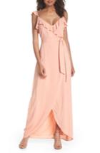 Women's Paige Regina Ruffle Maxi Dress - Pink