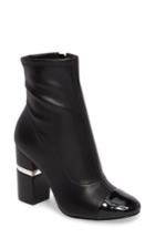 Women's Marc Fisher D Prisa Cap Toe Bootie, Size 5 M - Black
