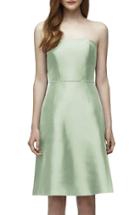 Women's Lela Rose Bridesmaid Embellished Waist Strapless Dress