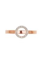 Women's Monica Vinader Naida Diamond Mini Circle Ring