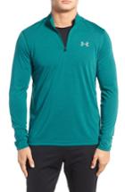 Men's Under Armour Threadborne Quarter-zip Performance Shirt - White