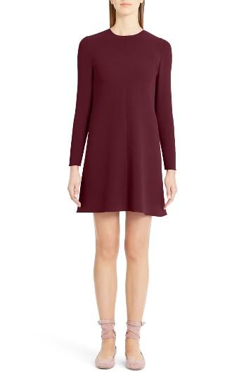 Women's Valentino Silk Cady A-line Dress