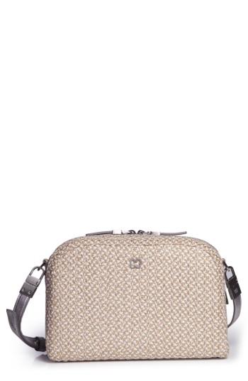 Eric Javits Squishee Courbe Crossbody Bag - White