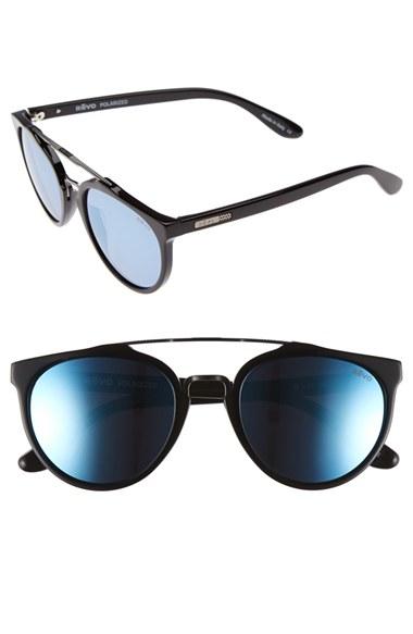Men's Revo 'kingston' 52mm Polarized Sunglasses - Black/ Blue Water