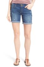 Women's Wit & Wisdom Ab-solution Bermuda Denim Shorts - Blue