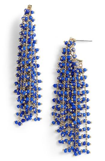 Women's Stella + Ruby Beaded Fringe Earrings