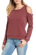 Women's Lucky Brand Cold Shoulder Sweatshirt