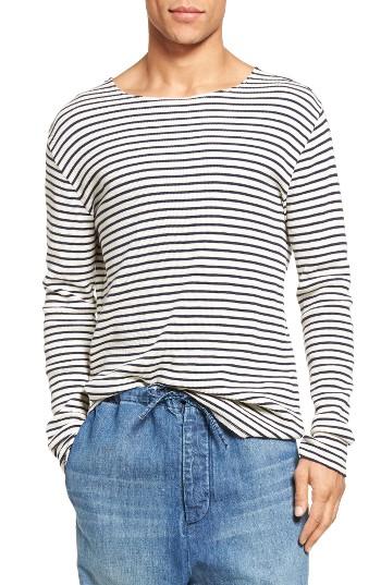 Men's Vince Raw Edge Stripe T-shirt