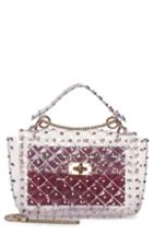 Valentino Garavani Rockstud Transparent Shoulder Bag -