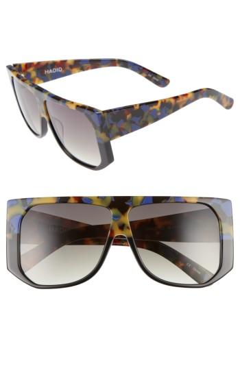 Women's Hadid Frequent Flyer 58mm Sunglasses - Tokyo Tortoise