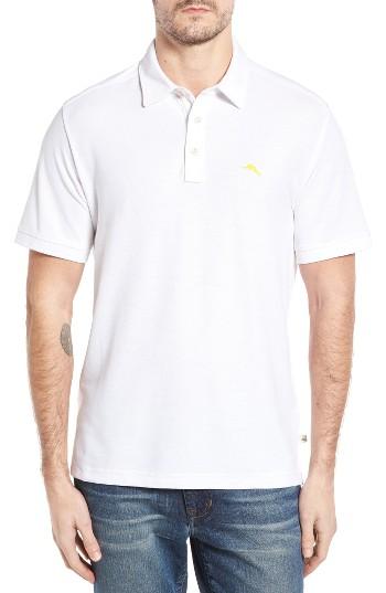 Men's Tommy Bahama Tropicool Spectator Polo - White