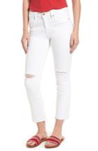 Women's Vigoss Jagger Ripped Skinny Jeans - White