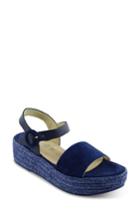 Women's Klik Kati Platform Sandal M - Blue