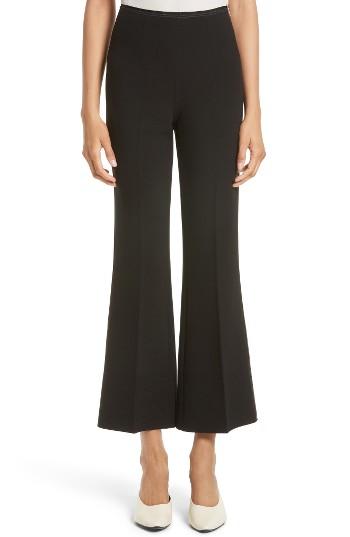 Women's Elizabeth And James Mott Crop Flare Pants - Black