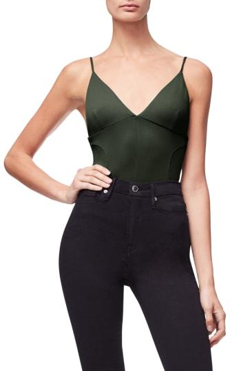Women's Good American Not So Basic Camisole Bodysuit