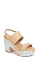 Women's M4d3 Richmond Platform Sandal M - Beige