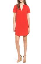 Women's Lush Hailey Crepe Dress - Red