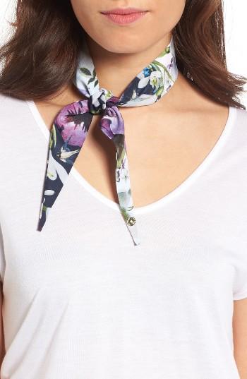Women's Ted Baker London Eloisa Enchantment Mini Skinny Scarf