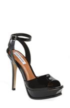 Women's Steve Madden Karmina Platform Sandal .5 M - Black