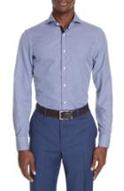 Men's Canali Slim Fit Dot Dress Shirt
