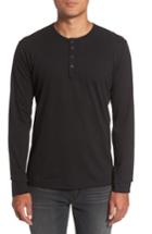Men's Paige Garrett Long Sleeve Henley - Black