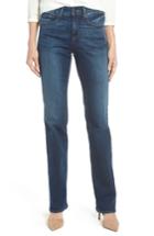 Women's Nydj Marilyn Stretch Straight Leg Jeans (similar To 14w-16w) - Blue