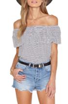 Women's Amuse Society Copeland Off The Shoulder Top