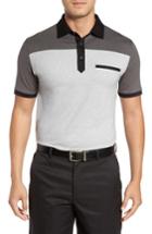 Men's Bobby Jones R18 Rizzo Colorblock Polo, Size - Grey