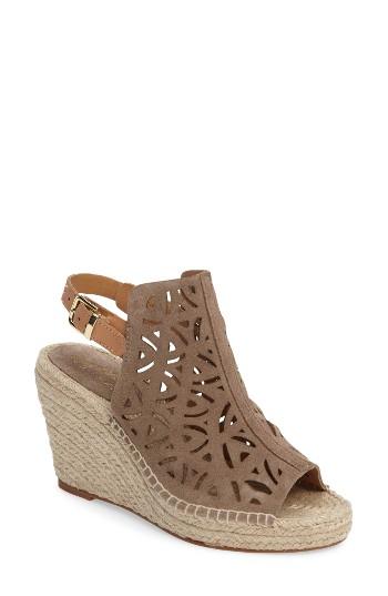 Women's Seychelles Jaunt Platform Wedge Sandal .5 M - Beige