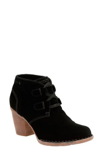 Women's Clarks 'carleta Lyon' Ankle Boot M - Black