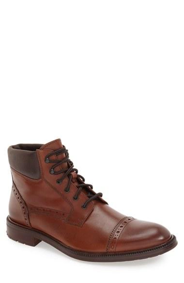 Men's J & M 1850 'fulton' Cap Toe Boot M - Brown